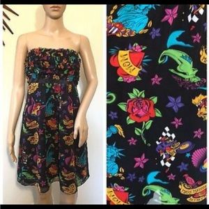 Vintage Mark Mahoney for Betsey Johnson mini dress Size 6